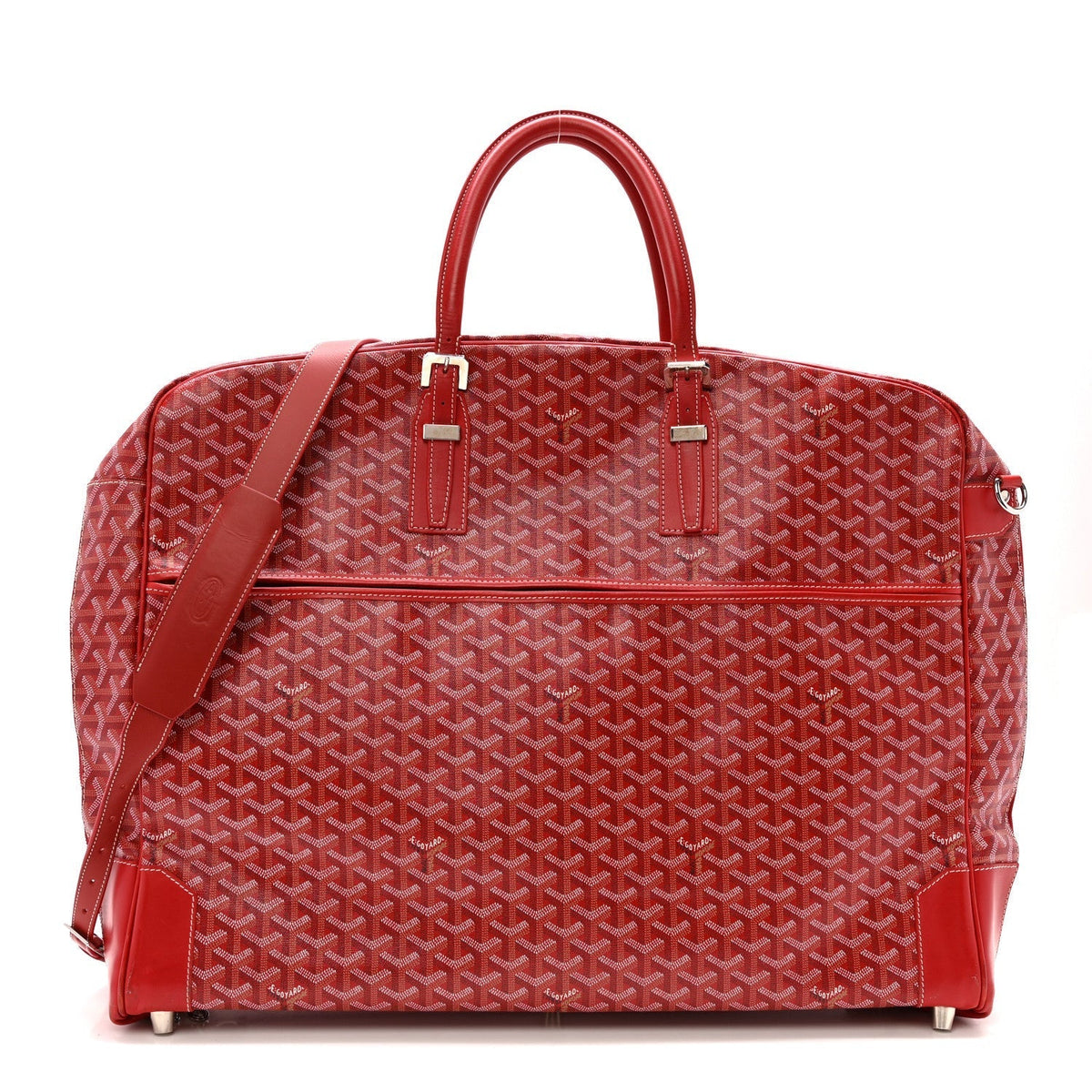 Goyard Porte-Habits Garment Bag – Red Goyardine Canvas