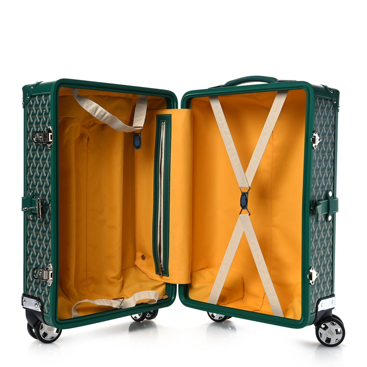 Goyard Bourget PM Bag – Green Goyardine Canvas
