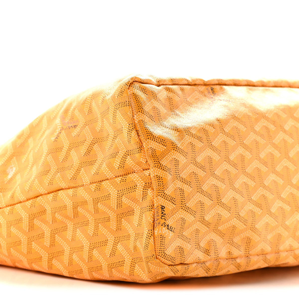 GOYARD Goyardine Saint Louis PM Tote Bag – Yellow