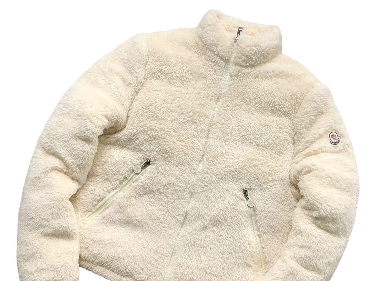Moncler Polignac Fleece Jacket - Cream
