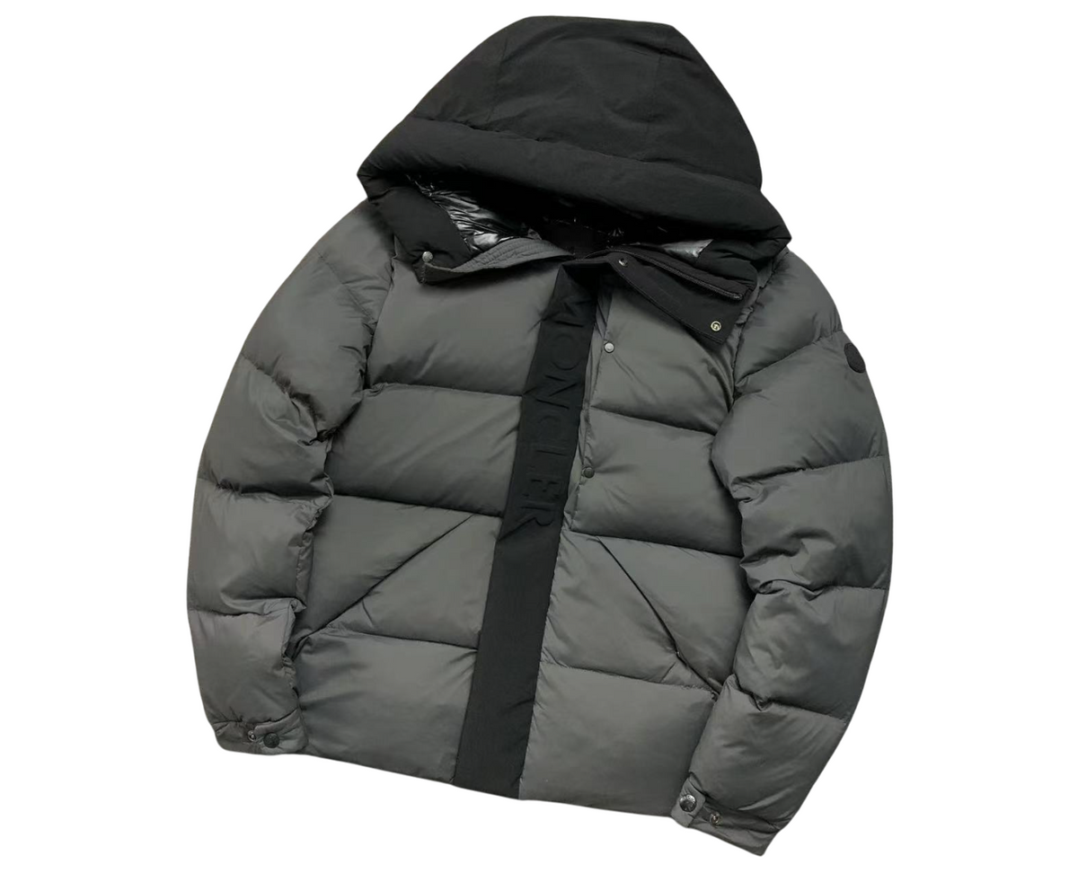 Moncler Madeira Down Jacket - Grey/Black