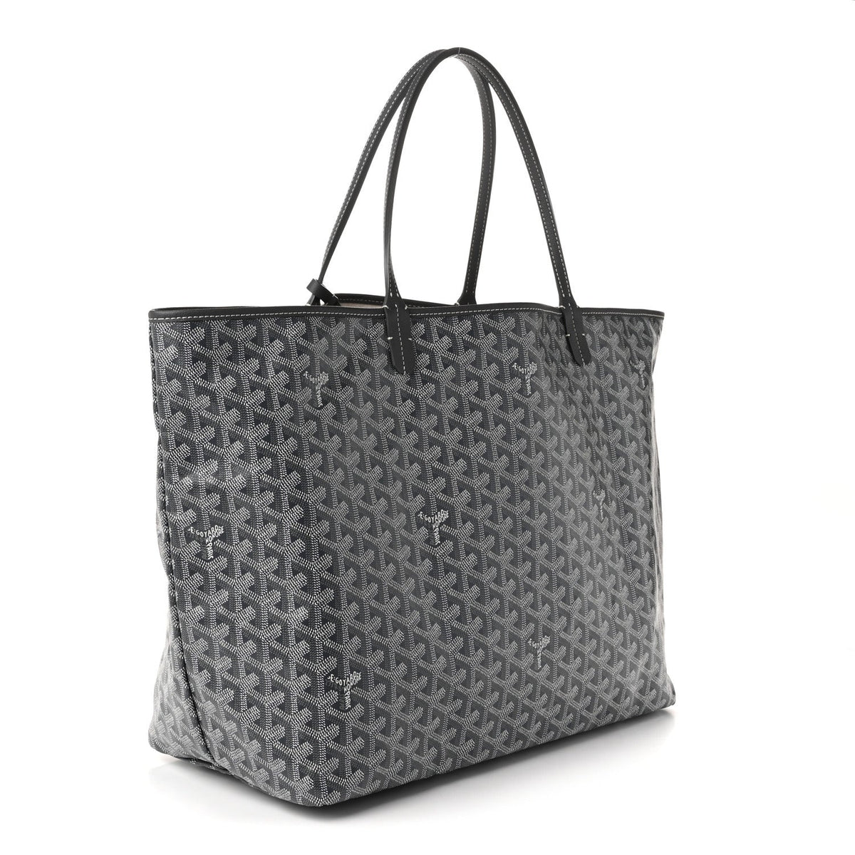 GOYARD Goyardine Saint Louis GM Tote Bag – Grey