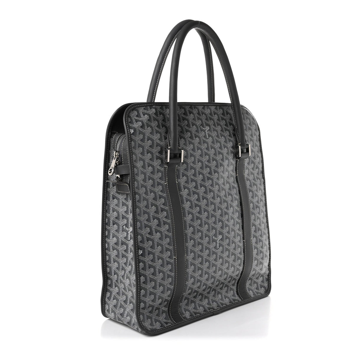 GOYARD Goyardine Bourgogne Tote Bag – Grey