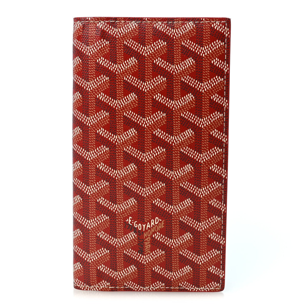 GOYARD Goyardine Saint Roch Wallet – Red