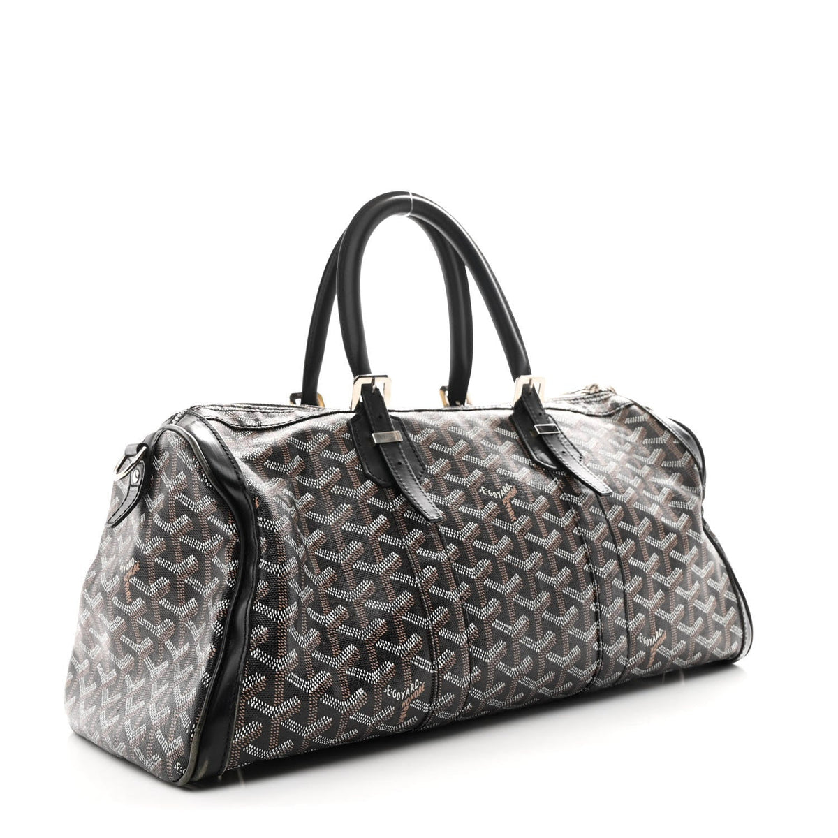 Goyard Croisière 50 Travel Bag – Black Goyardine Canvas