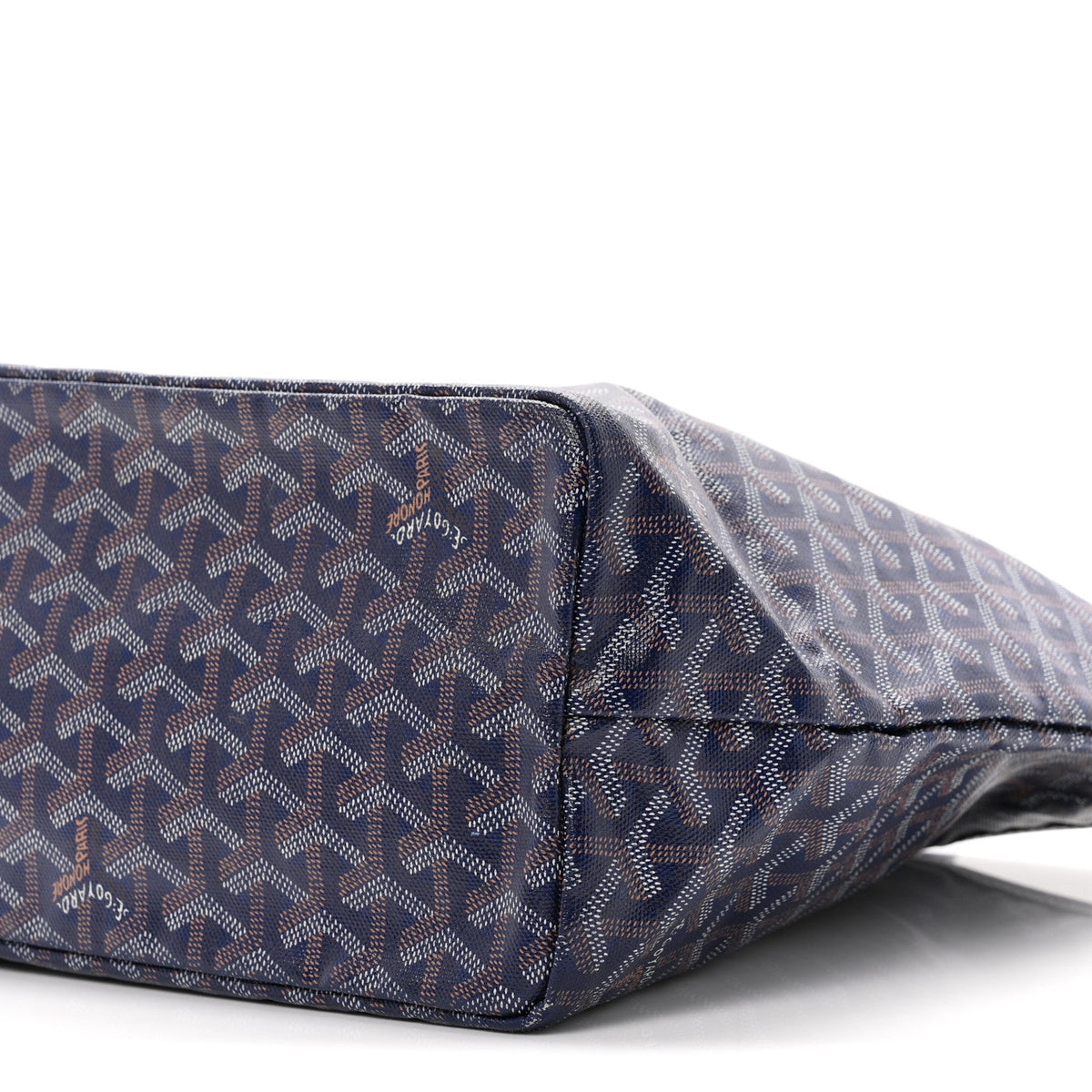 GOYARD Goyardine Saint Louis PM Tote Bag – Navy