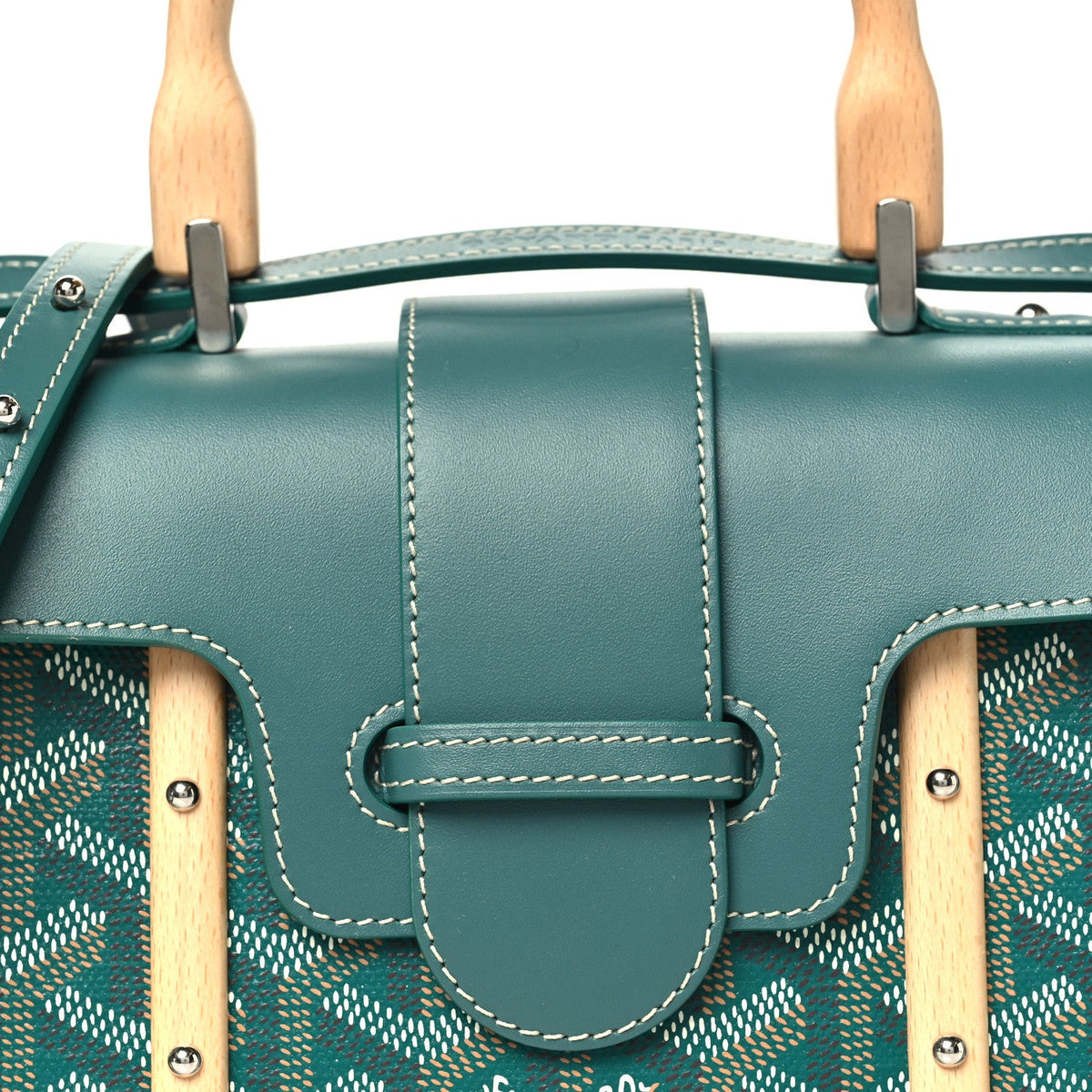 GOYARD Goyardine Structure Mini Saigon Bag – Green