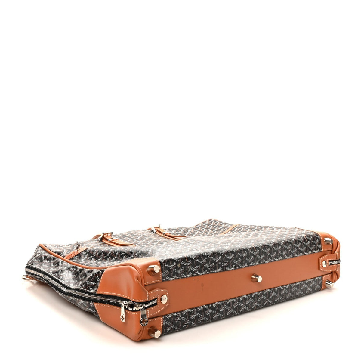 Goyard Porte-Habits Garment Bag – Black Goyardine Canvas, Gold Hardware