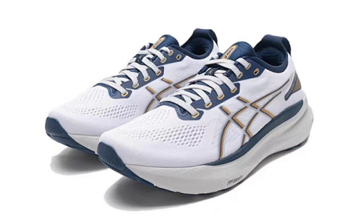 ASICS GEL-KAYANO 31 Running Shoes – White / Steel Blue | EU Sizing