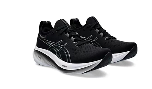 ASICS GEL-Nimbus 26 Running Shoes – Black / White | EU Sizing