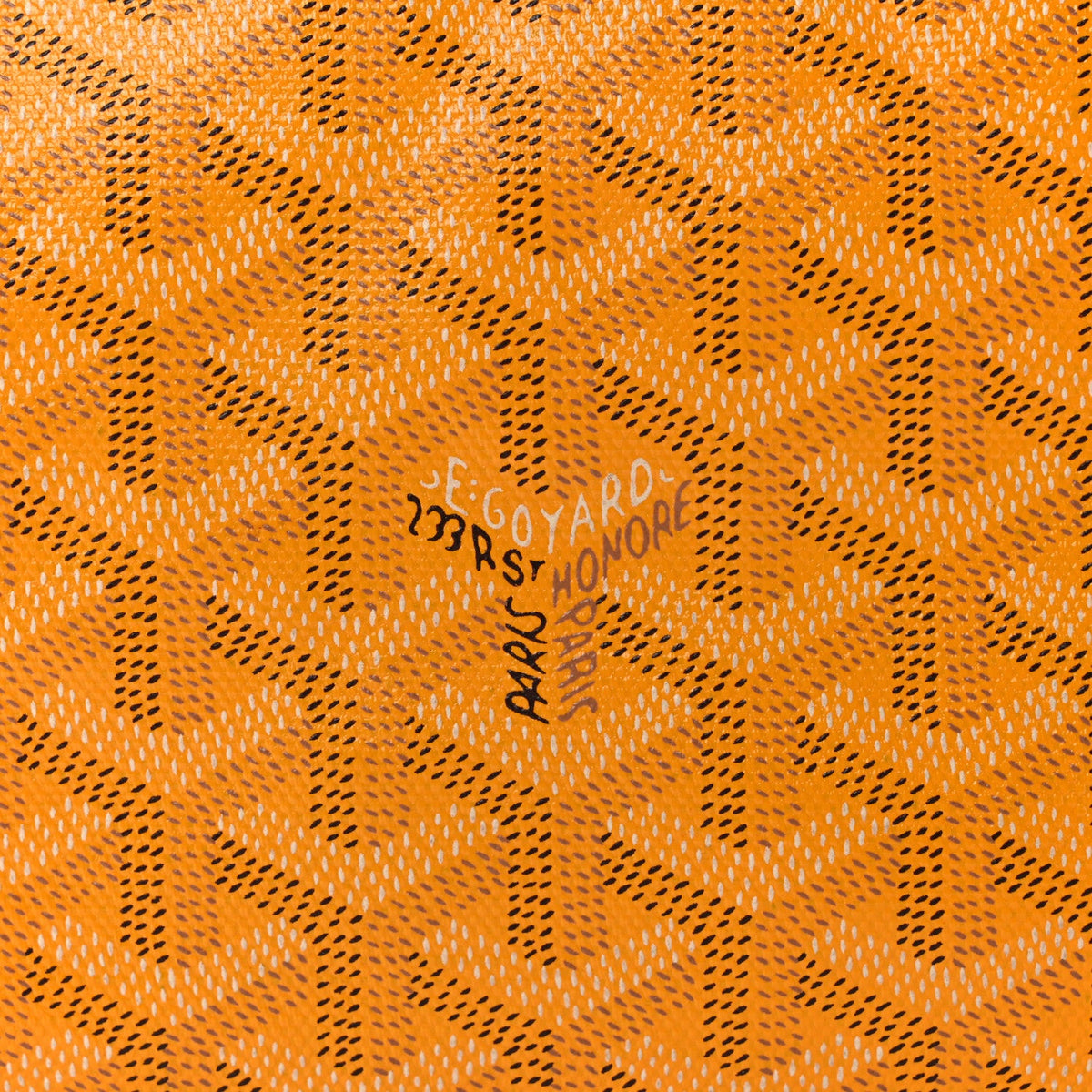GOYARD Goyardine Saint Louis PM Tote Bag – Yellow