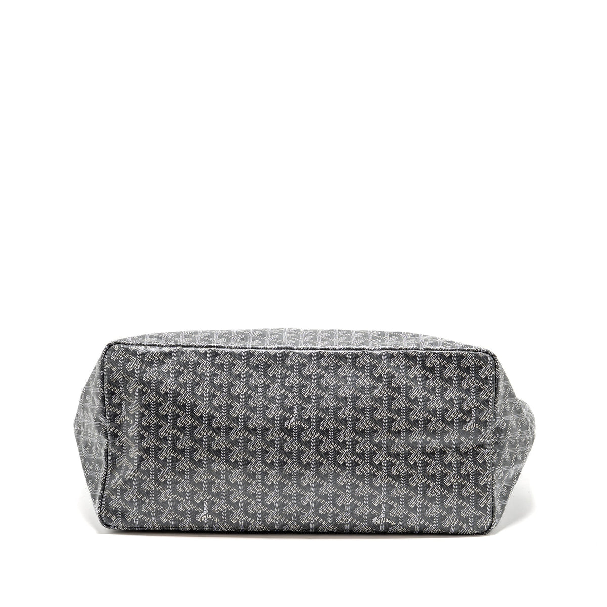 Goyard Saint Louis Tote GM – Grey Goyardine Canvas & Leather, Silver Hardware
