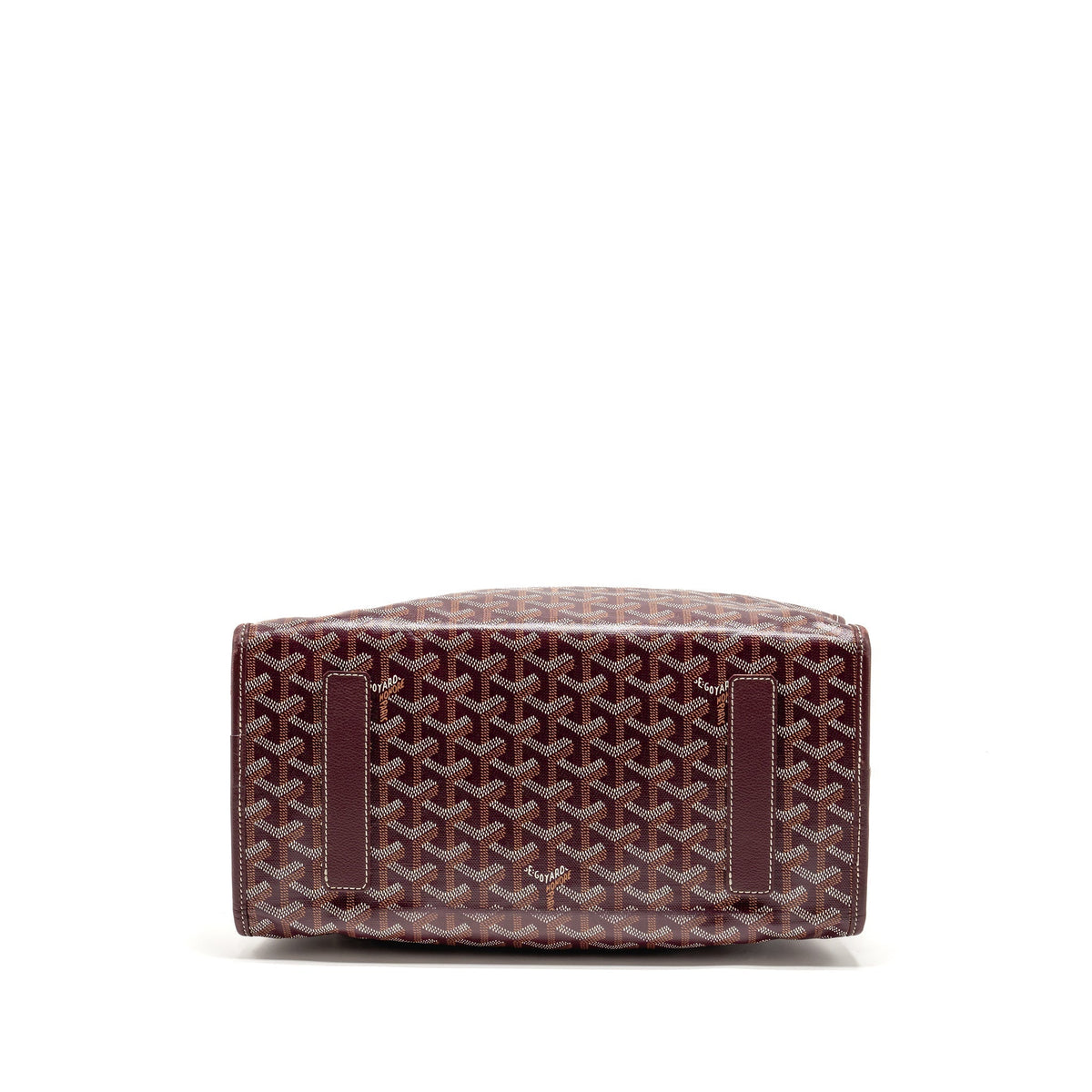 Goyard Saint Léger Backpack – Burgundy Goyardine Canvas, Silver Hardware