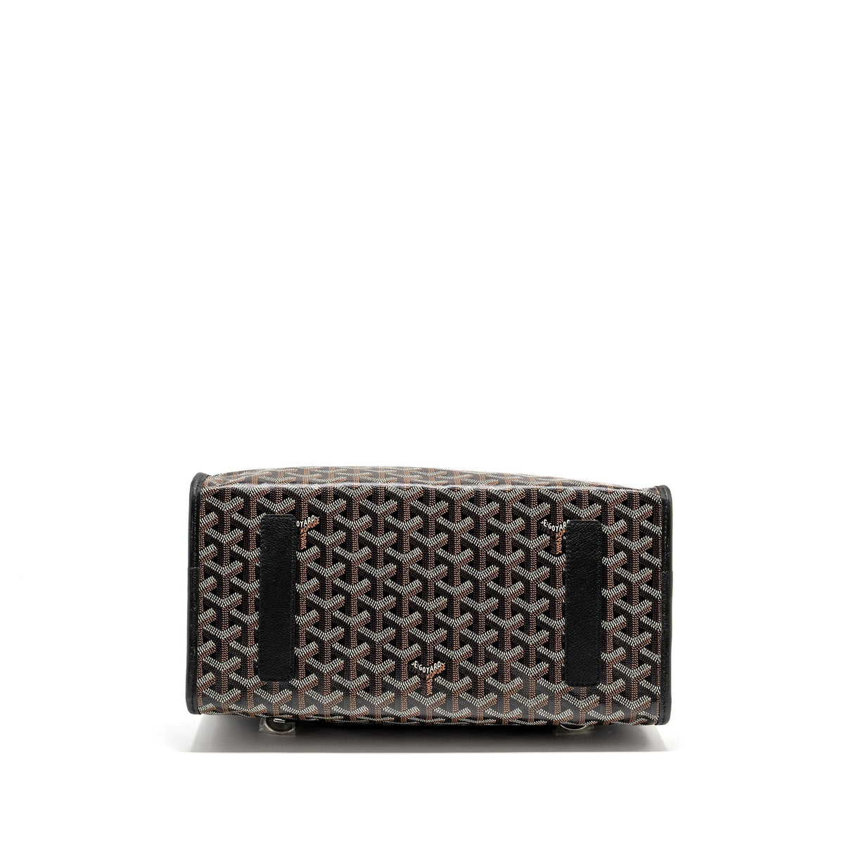 Goyard Saint Léger Backpack – Black Goyardine Canvas & Leather, Silver Hardware