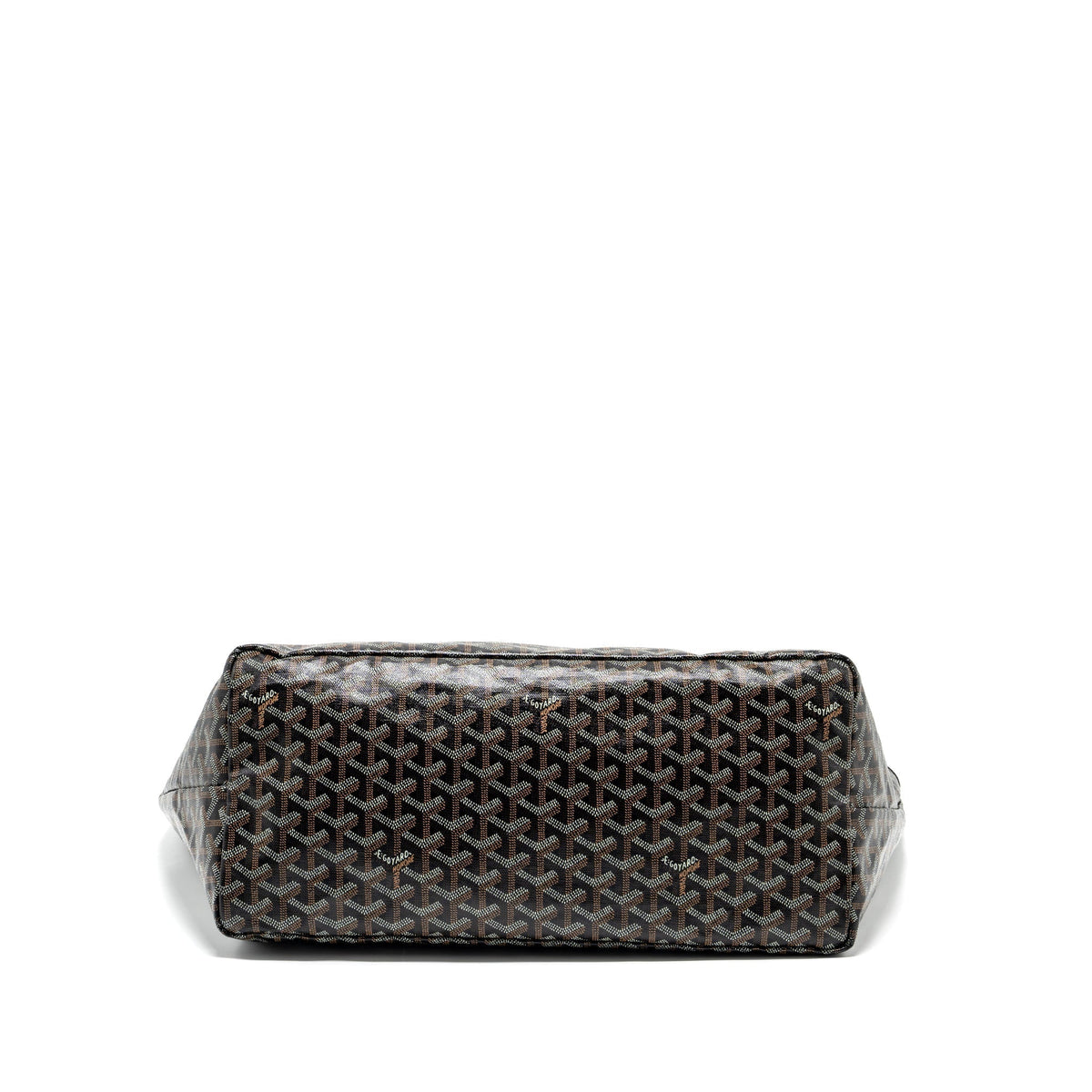 Goyard Saint Louis Tote GM – Black Goyardine Canvas & Leather, Silver Hardware