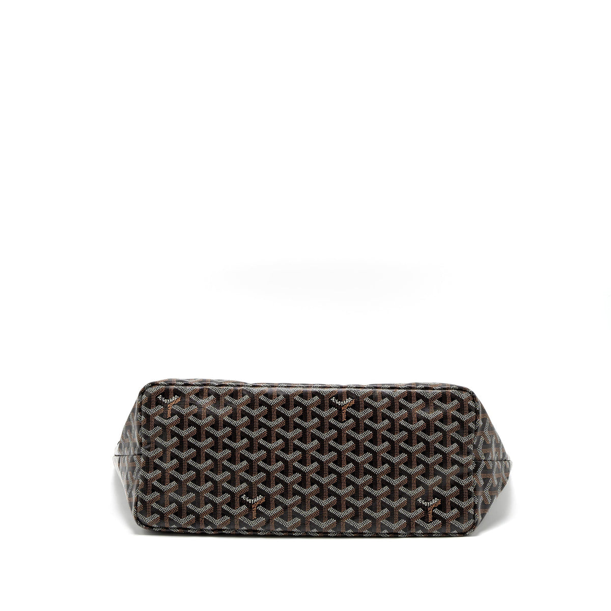 Goyard Saint Louis PM Tote Bag – Black Multicolour Goyardine Canvas, Silver Hardware