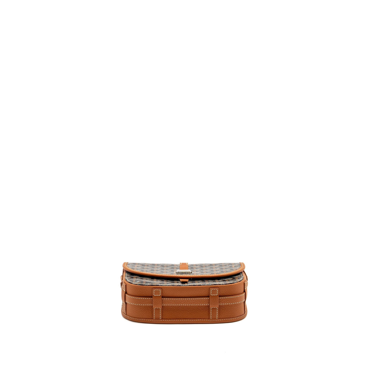 Goyard Belvedere PM Messenger Bag – Brown Goyardine Canvas & Leather, Silver Hardware