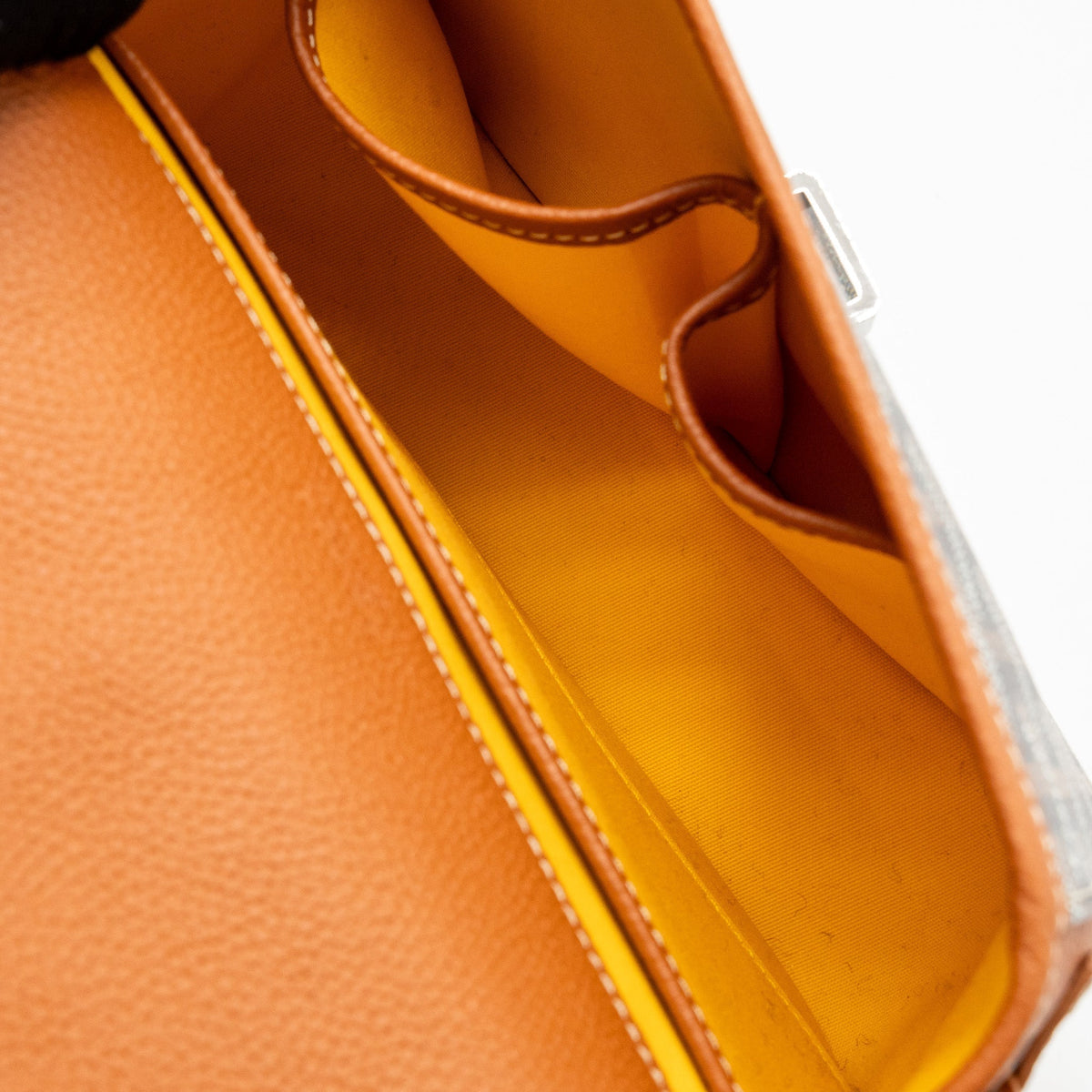 Goyard Belvedere PM Messenger Bag – Black & Tan Goyardine Canvas & Calfskin, Silver Hardware