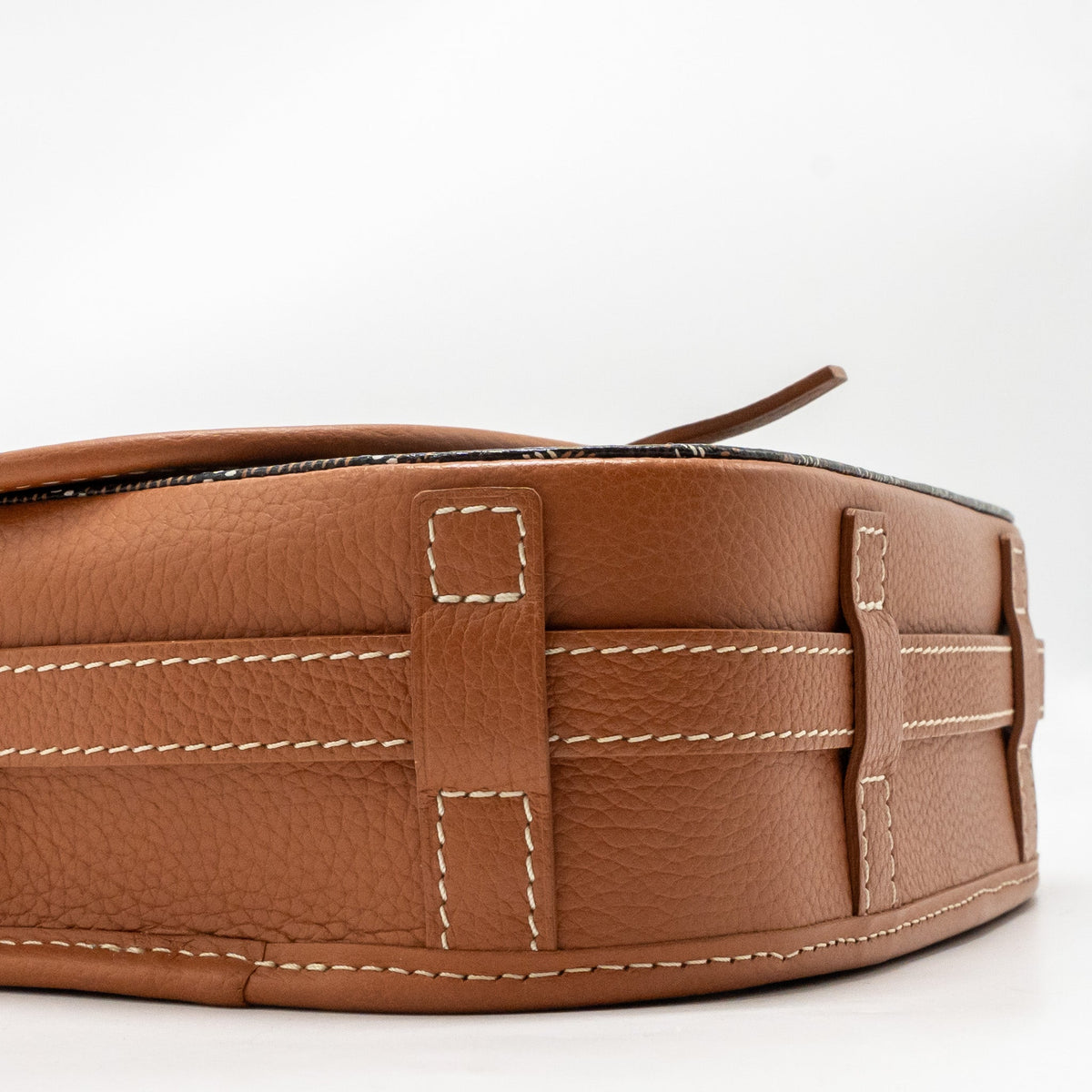 Goyard Belvedere PM Messenger Bag – Tan Goyardine Canvas & Calfskin, Silver Hardware