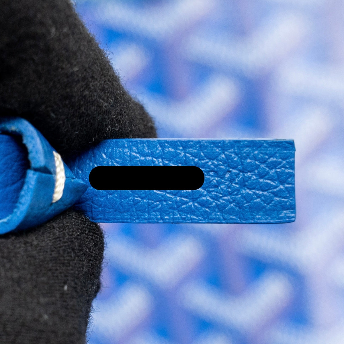 Goyard Saint Louis Tote GM – Blue Goyardine Canvas & Calfskin, Silver Hardware