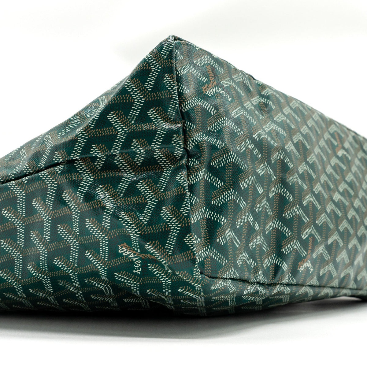 Goyard Saint Louis PM Tote Bag – Green Goyardine Canvas, Silver Hardware