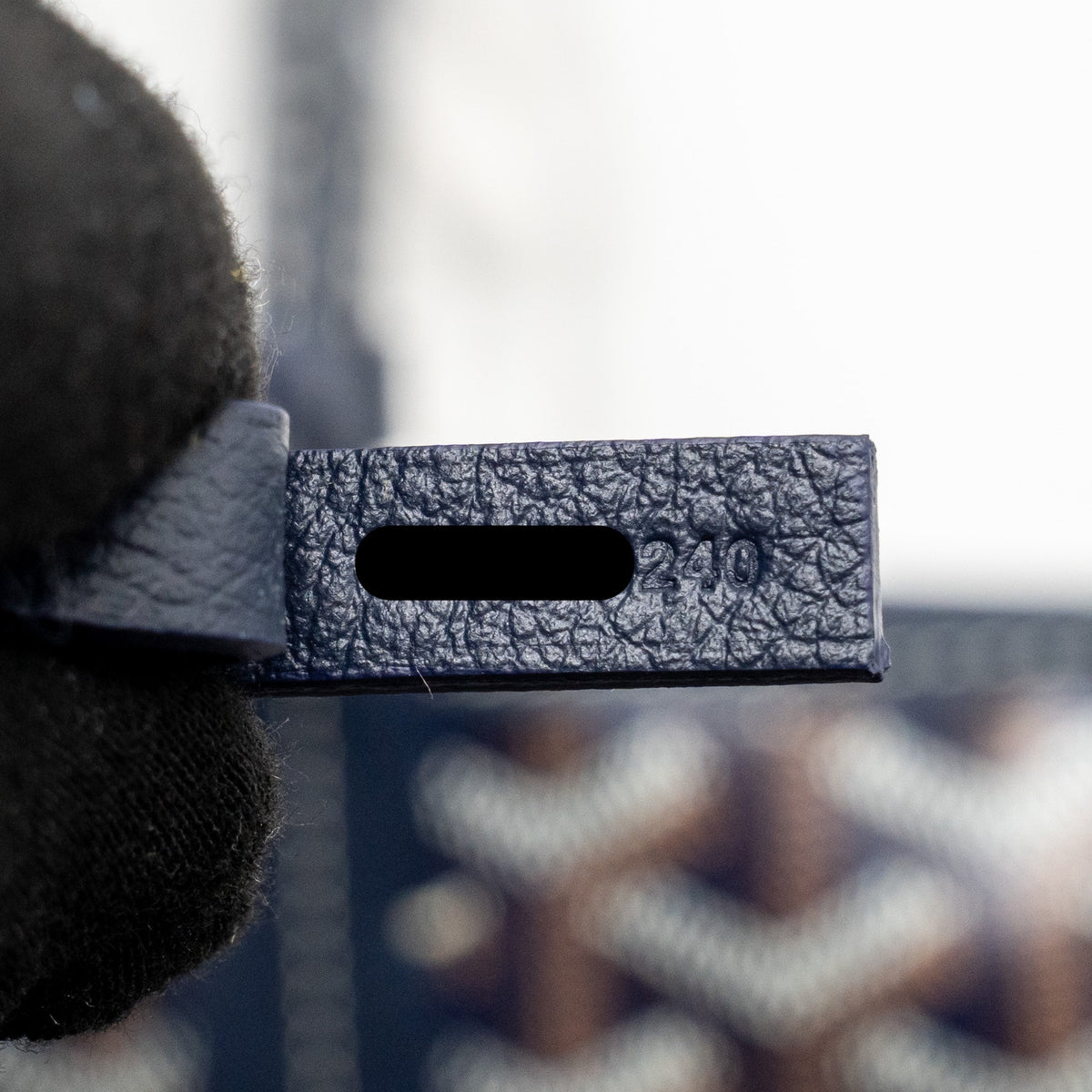Goyard Saint Louis PM Tote Bag – Navy Blue Goyardine Canvas & Calfskin, Silver Hardware