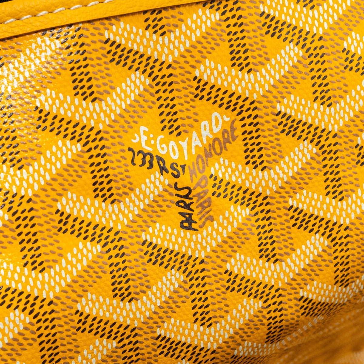Goyard Saint Louis PM Tote Bag – Yellow Goyardine Canvas, Silver Hardware