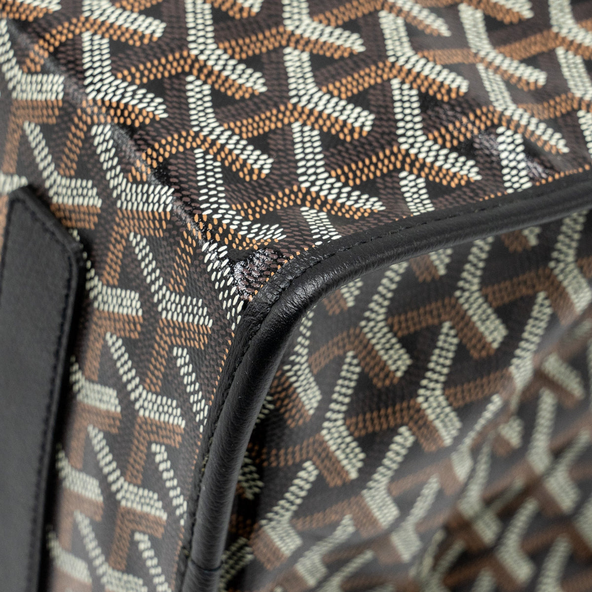 Goyard Saint Léger Backpack – Black Goyardine Canvas & Leather, Silver Hardware