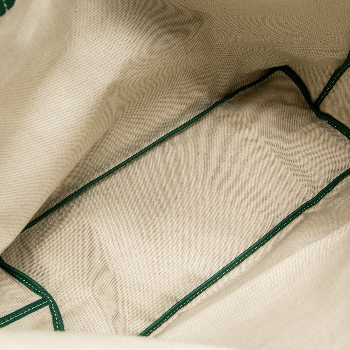 Goyard Saint Louis PM Tote Bag – Green Goyardine Canvas, Silver Hardware