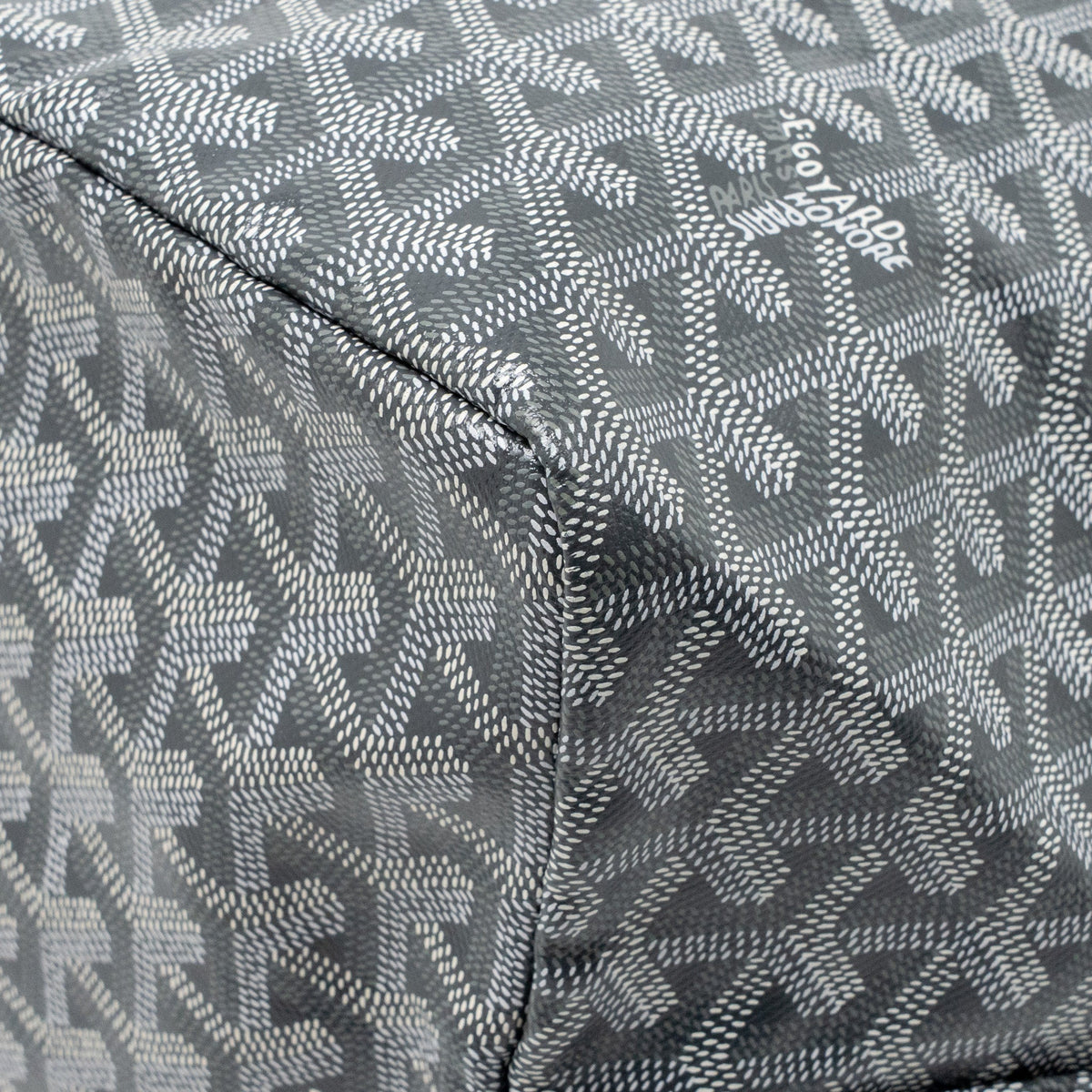 Goyard Saint Louis Tote GM – Grey Goyardine Canvas & Leather, Silver Hardware