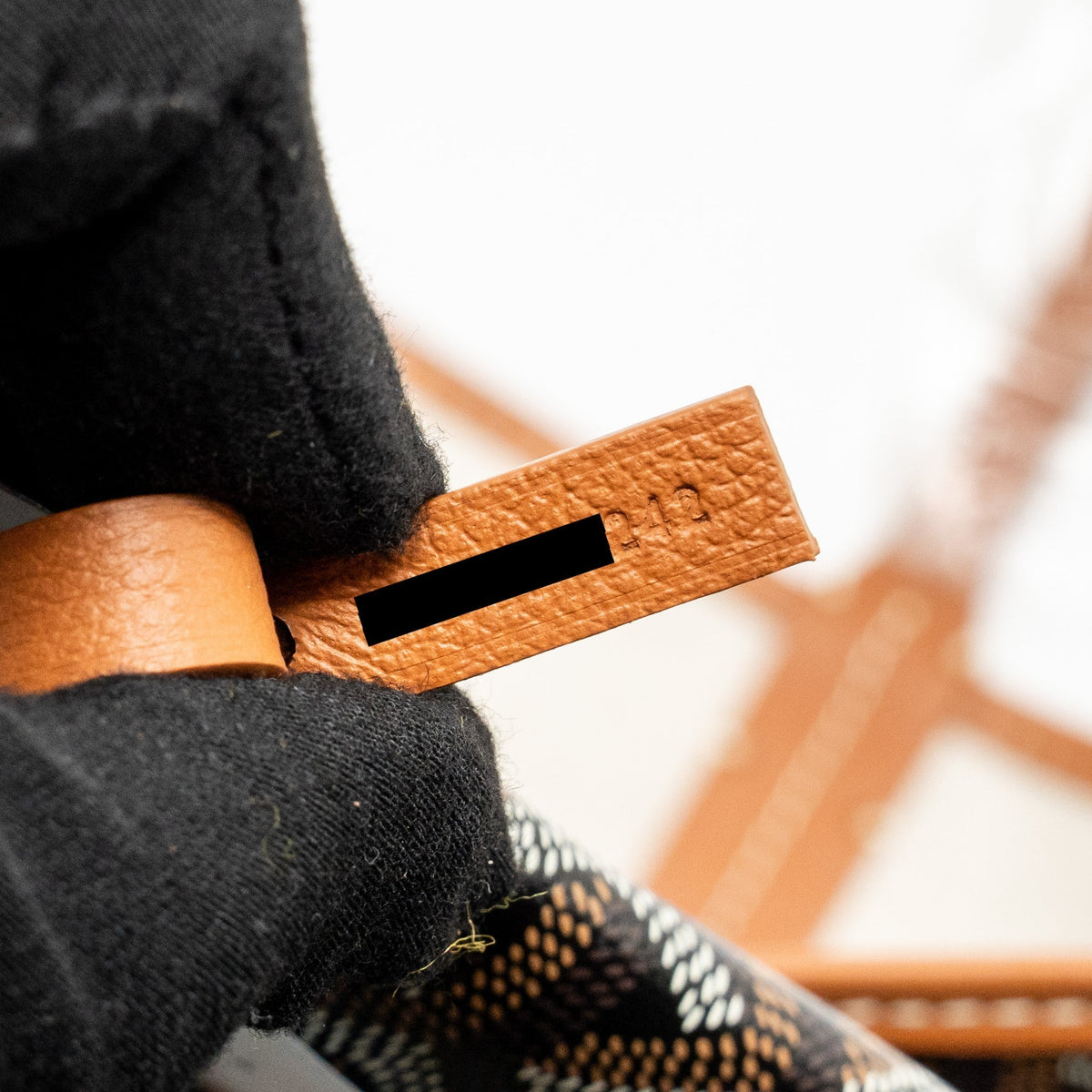 Goyard Saint Louis GM Tote Bag – Black & Brown Goyardine Canvas & Leather, Silver Hardware