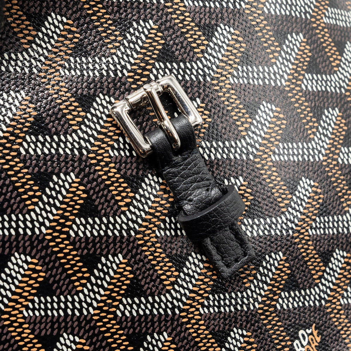 Goyard Mini Alpin Backpack – Black Goyardine Canvas & Leather, Silver Hardware