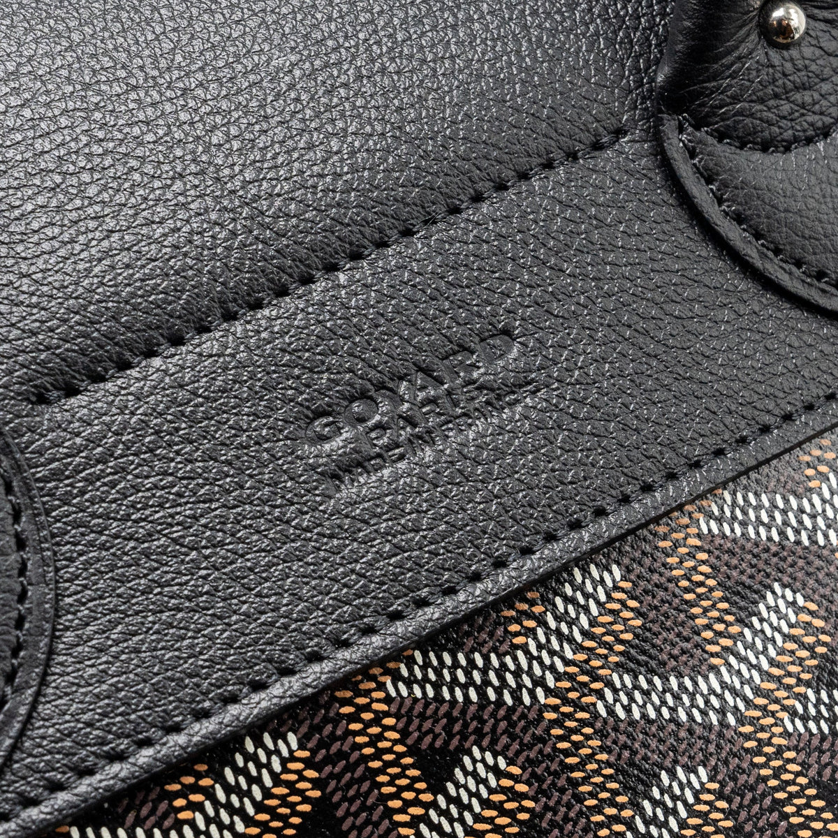 Goyard Mini Alpin Backpack – Black Goyardine Canvas & Leather, Silver Hardware