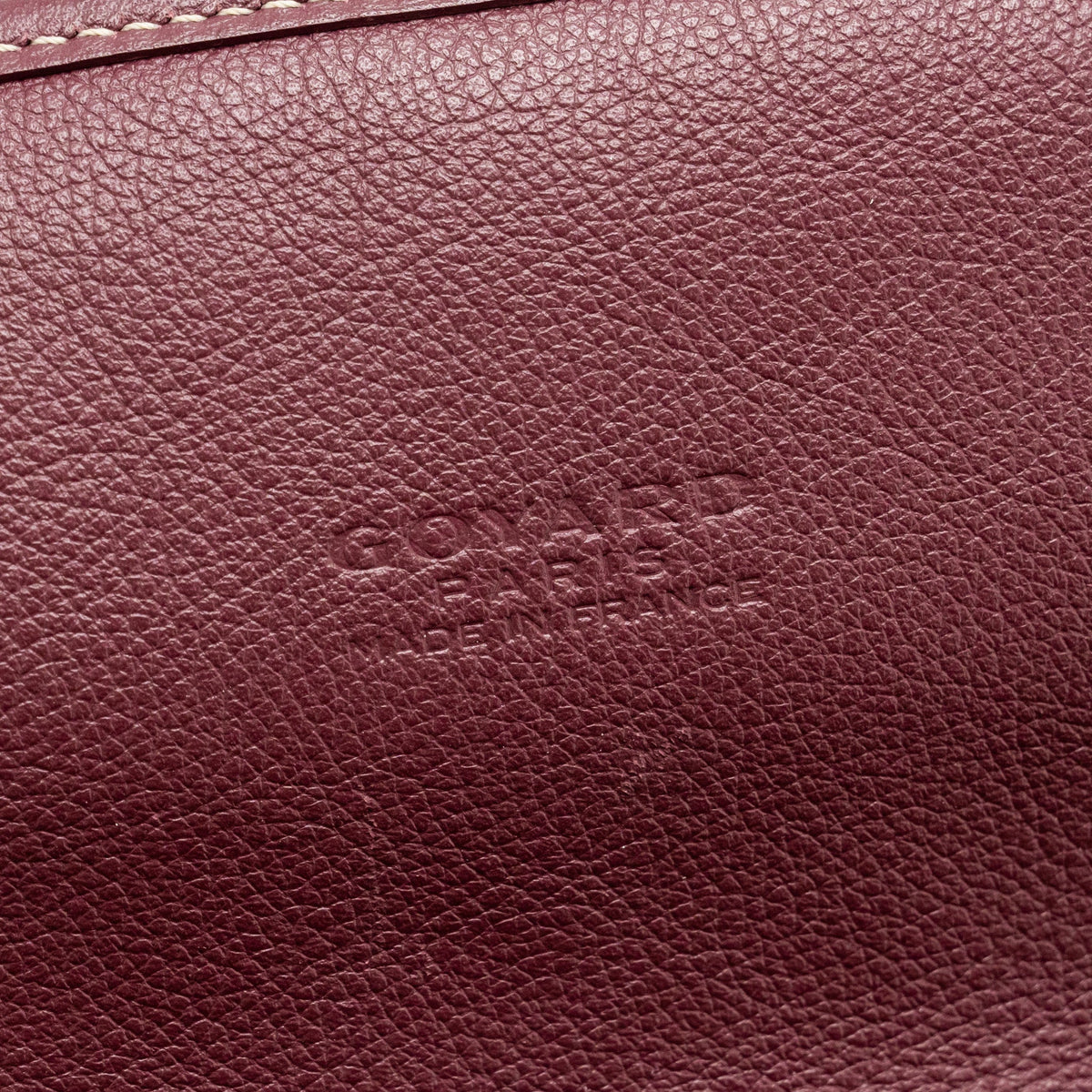 Goyard Saint Léger Backpack – Burgundy Goyardine Canvas, Silver Hardware