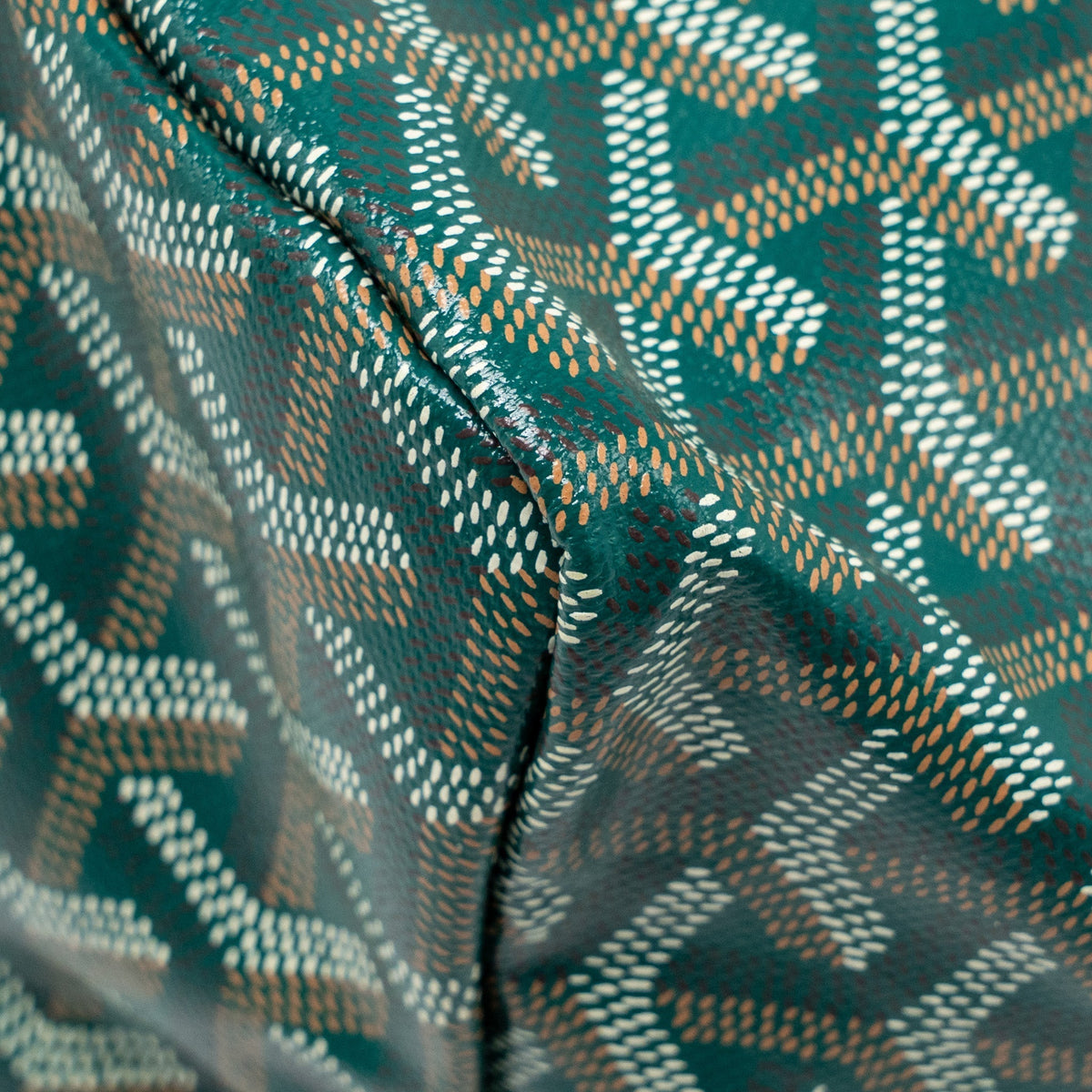 Goyard Saint Louis Tote GM – Green Goyardine Canvas & Calfskin, Silver Hardware