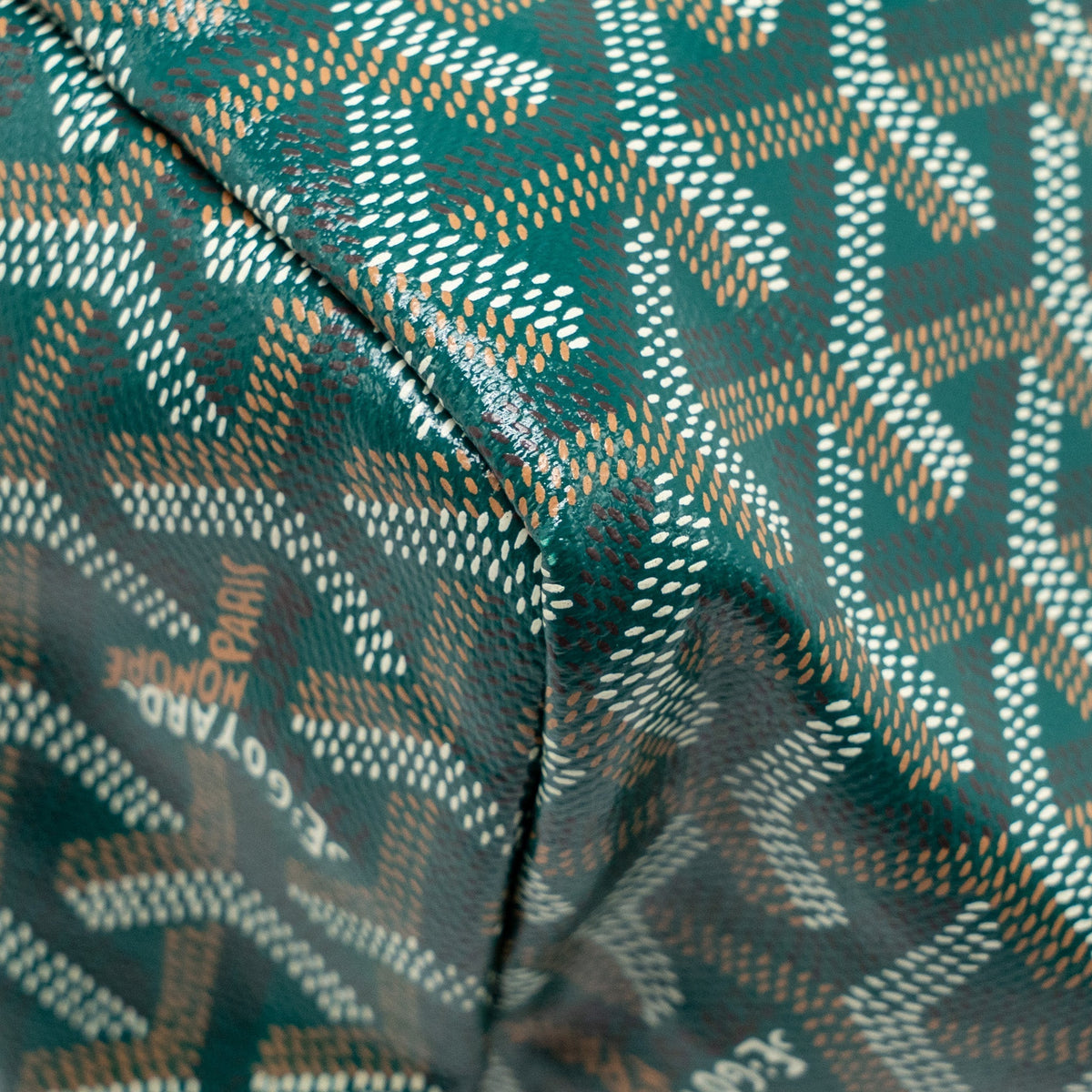 Goyard Saint Louis Tote GM – Green Goyardine Canvas & Calfskin, Silver Hardware