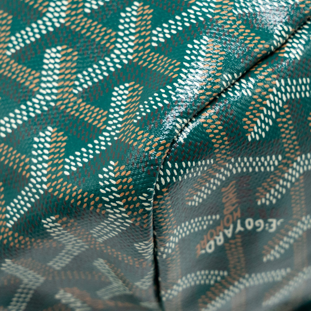 Goyard Saint Louis Tote GM – Green Goyardine Canvas & Calfskin, Silver Hardware