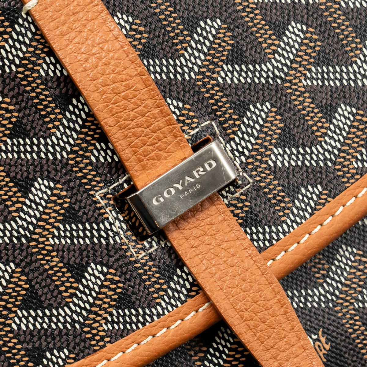Goyard Belvedere PM Messenger Bag – Tan Goyardine Canvas & Calfskin, Silver Hardware