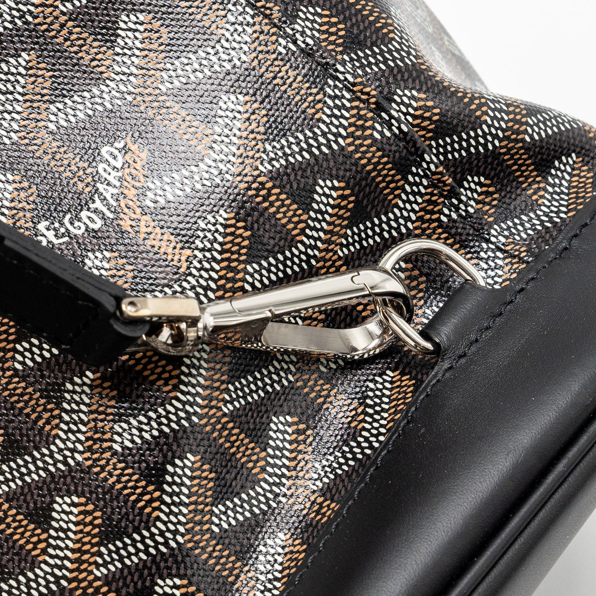 Goyard Alpin Backpack – Black Goyardine Canvas & Leather, Silver Hardware