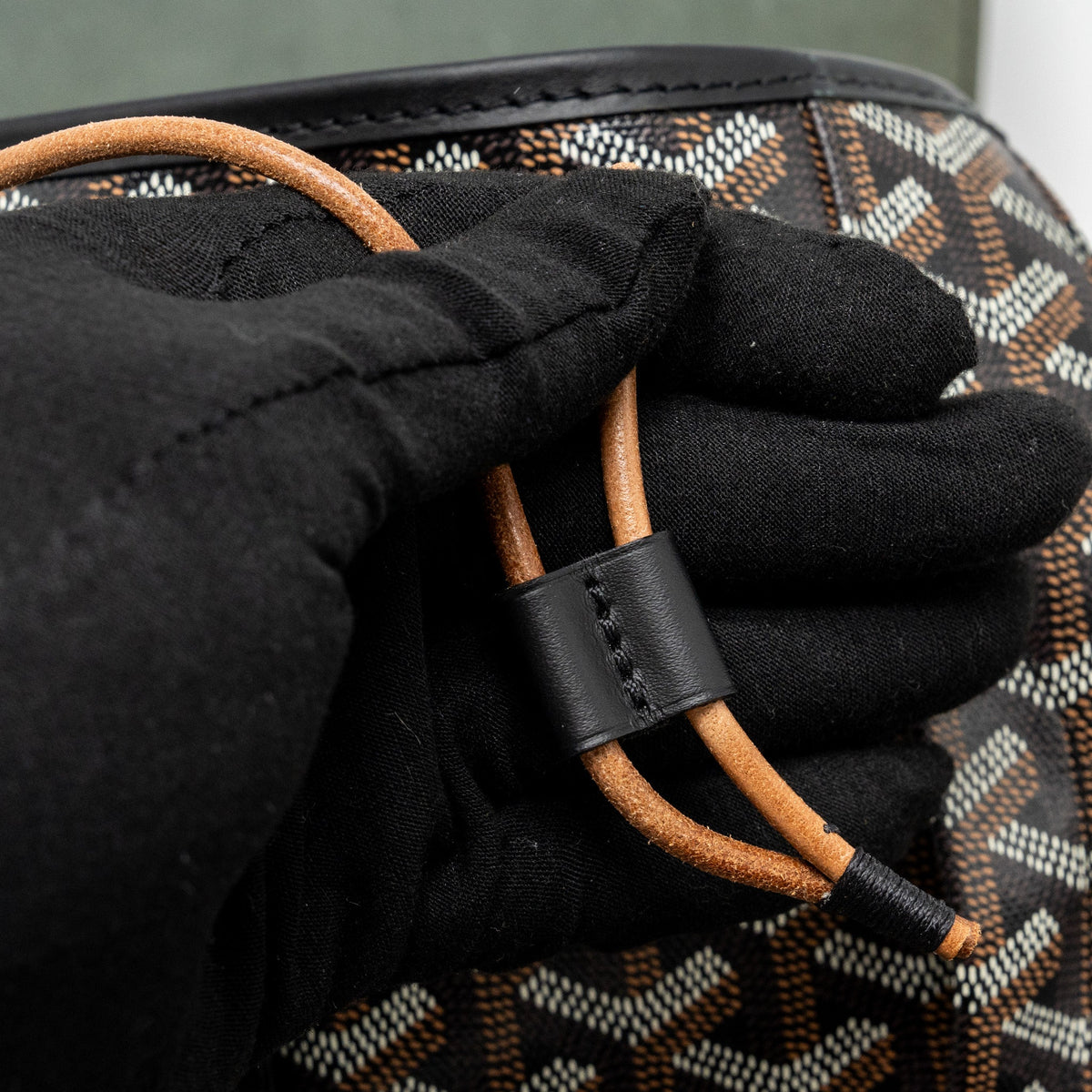Goyard Alpin Backpack – Black Goyardine Canvas & Leather, Silver Hardware