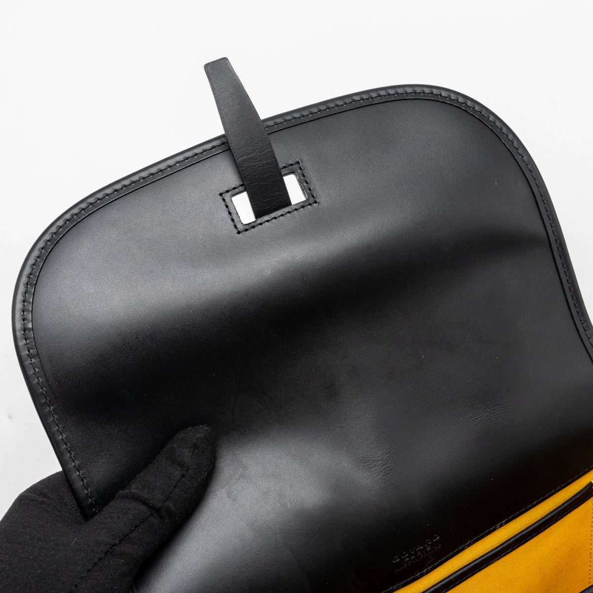 Goyard Belvedere PM Messenger Bag – Black Goyardine Canvas & Calfskin, Silver Hardware