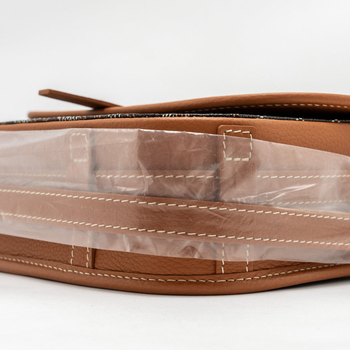 Goyard Belvedere PM Messenger Bag – Black & Tan Goyardine Canvas & Calfskin, Silver Hardware