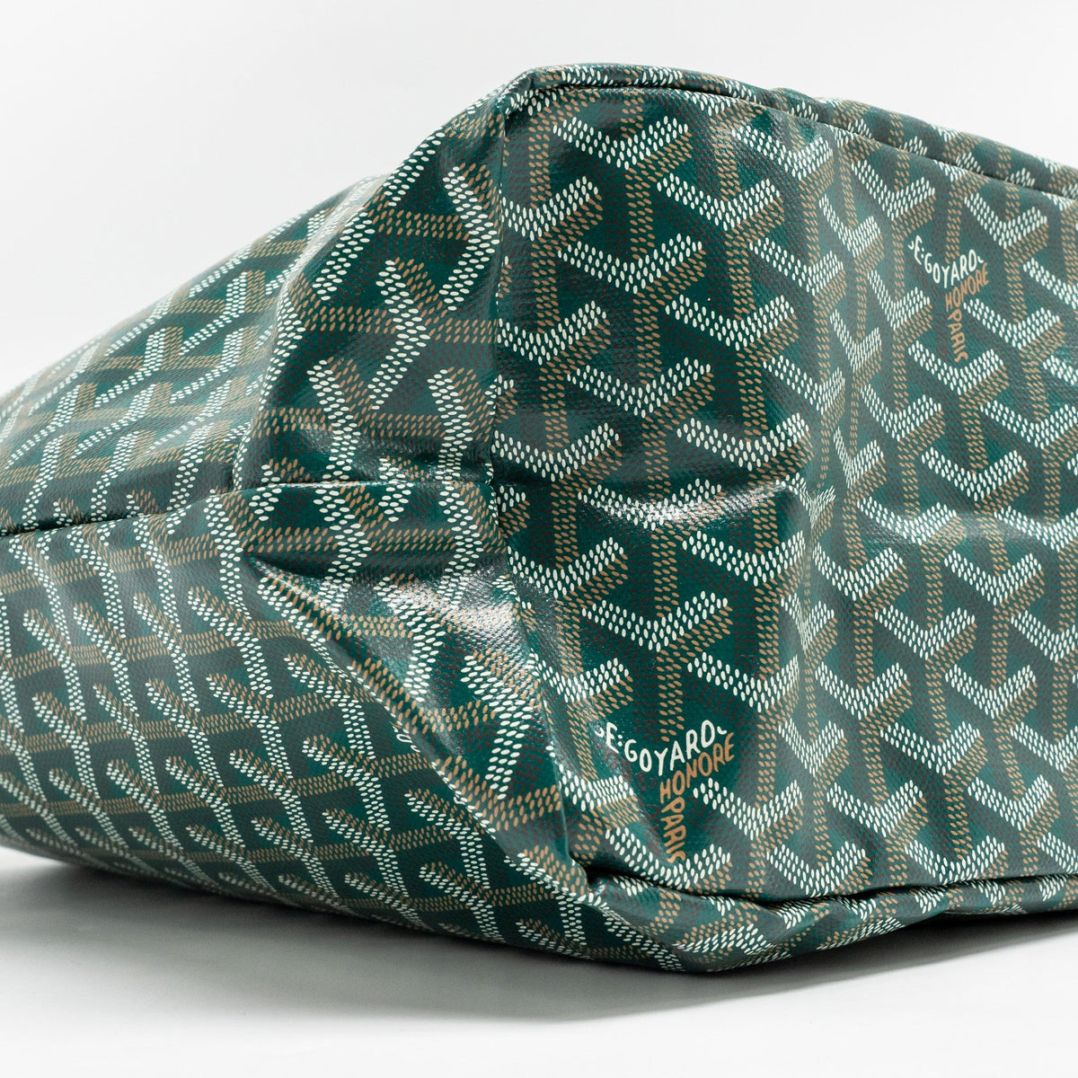 Goyard Saint Louis PM Tote Bag – Green Goyardine Canvas, Silver Hardware