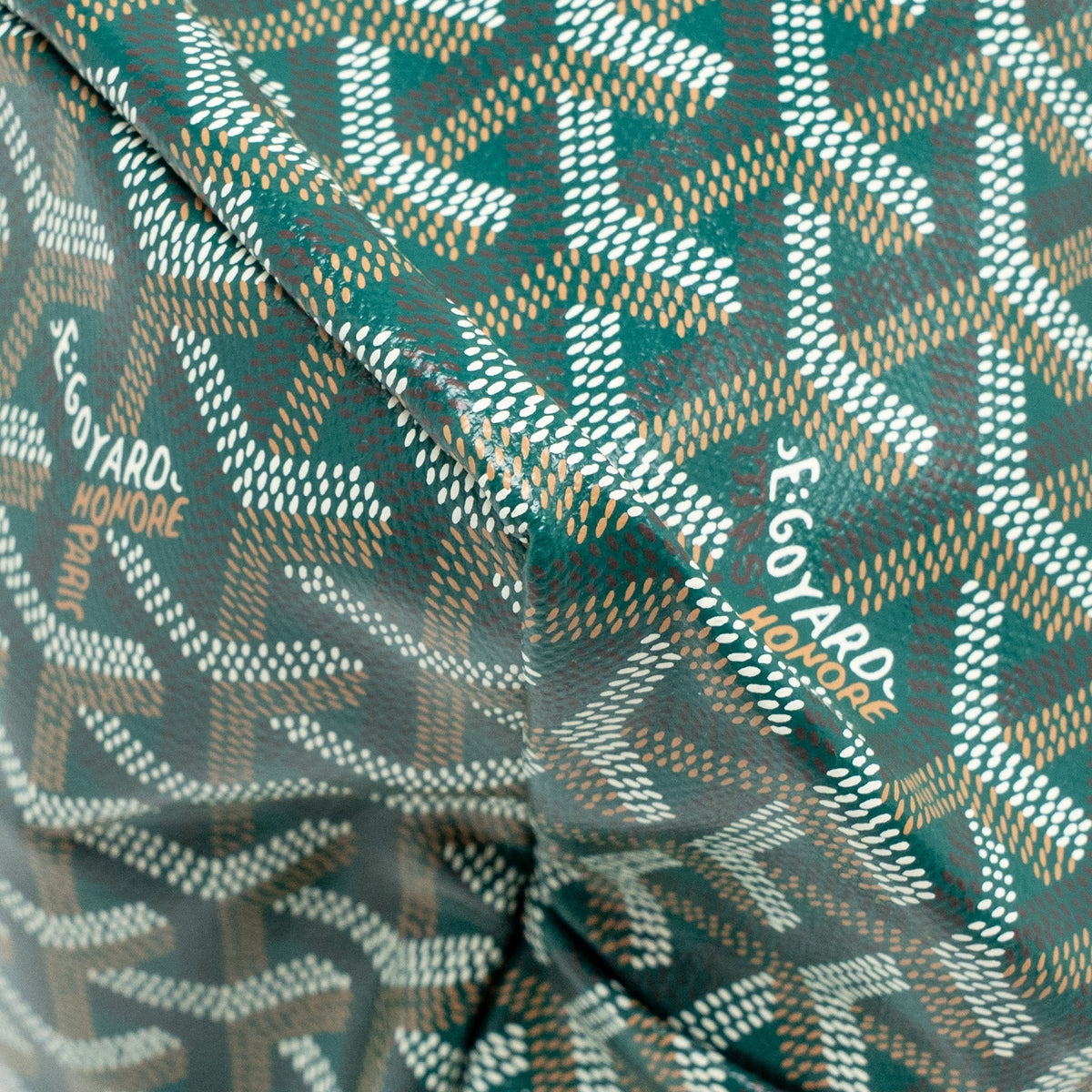 Goyard Saint Louis PM Tote Bag – Green Goyardine Canvas, Silver Hardware