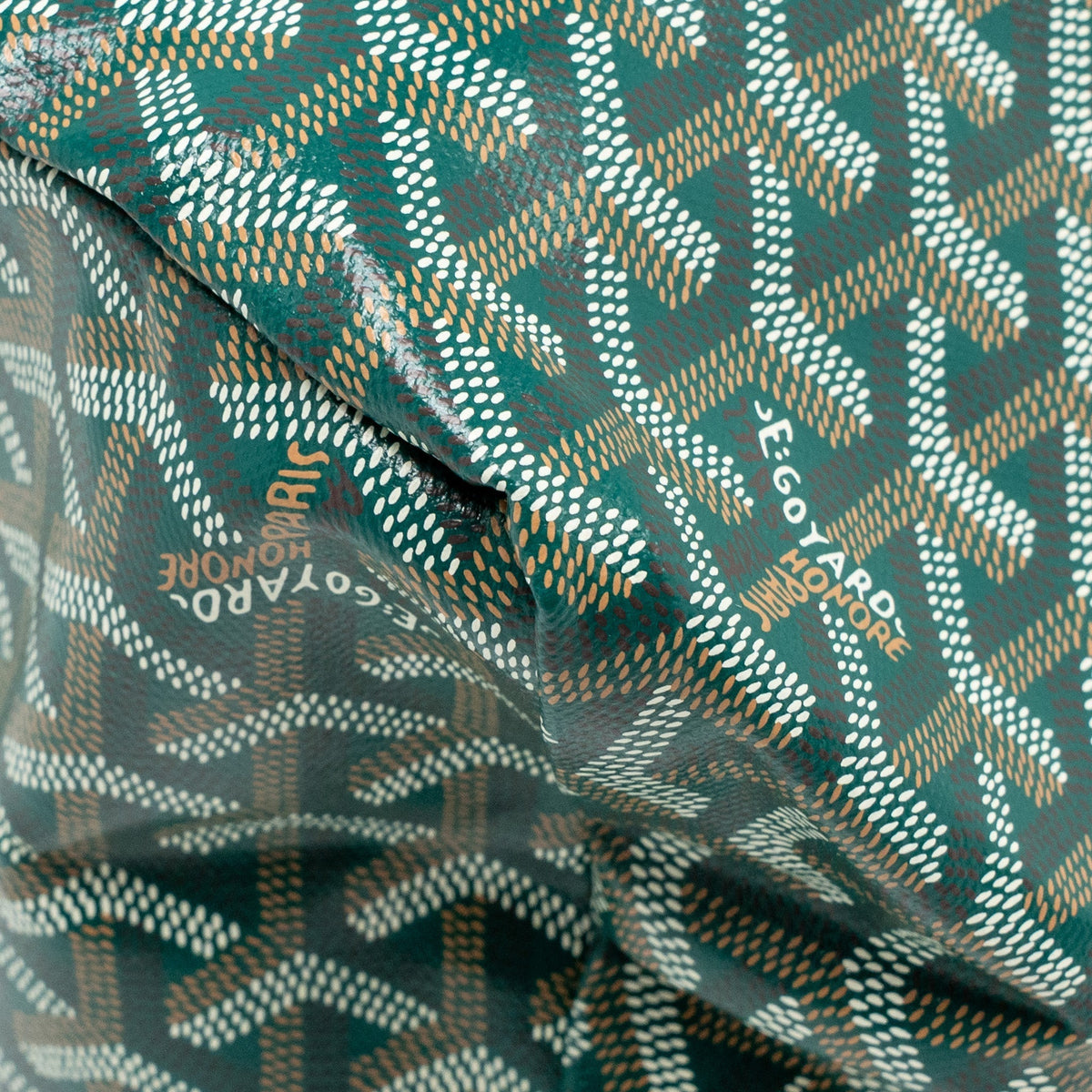 Goyard Saint Louis PM Tote Bag – Green Goyardine Canvas, Silver Hardware