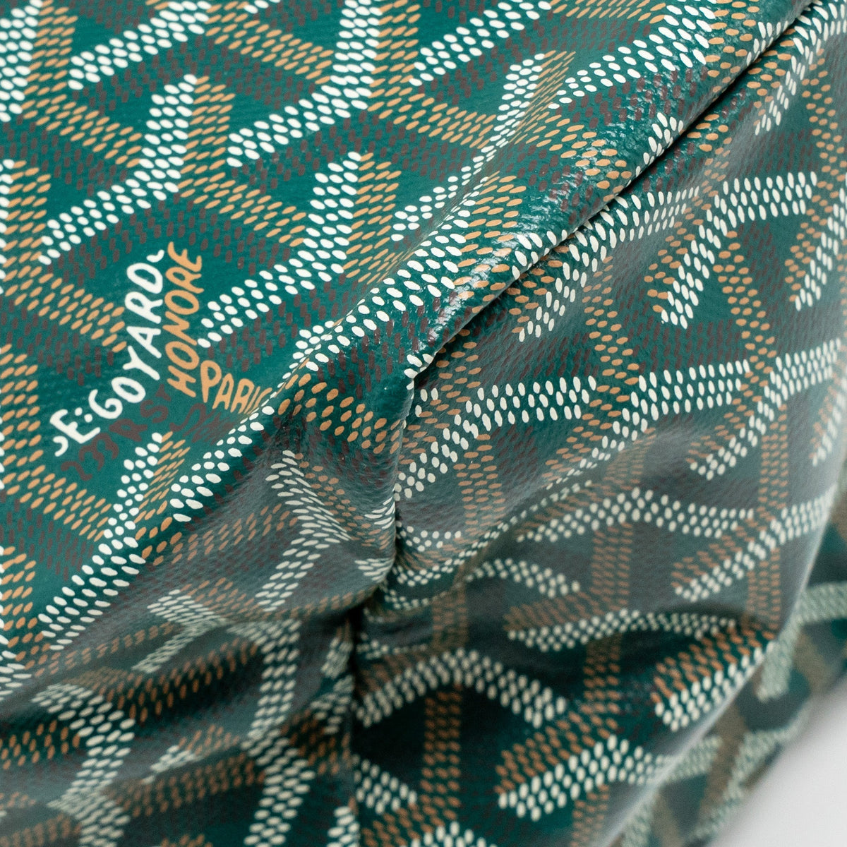 Goyard Saint Louis PM Tote Bag – Green Goyardine Canvas, Silver Hardware