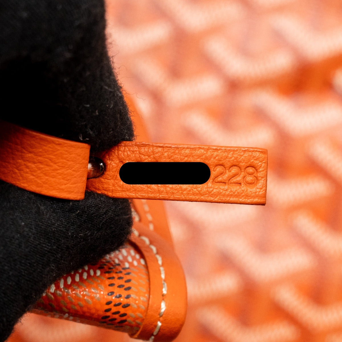 Goyard Saint Louis Tote GM – Orange Goyardine Canvas, Silver Hardware
