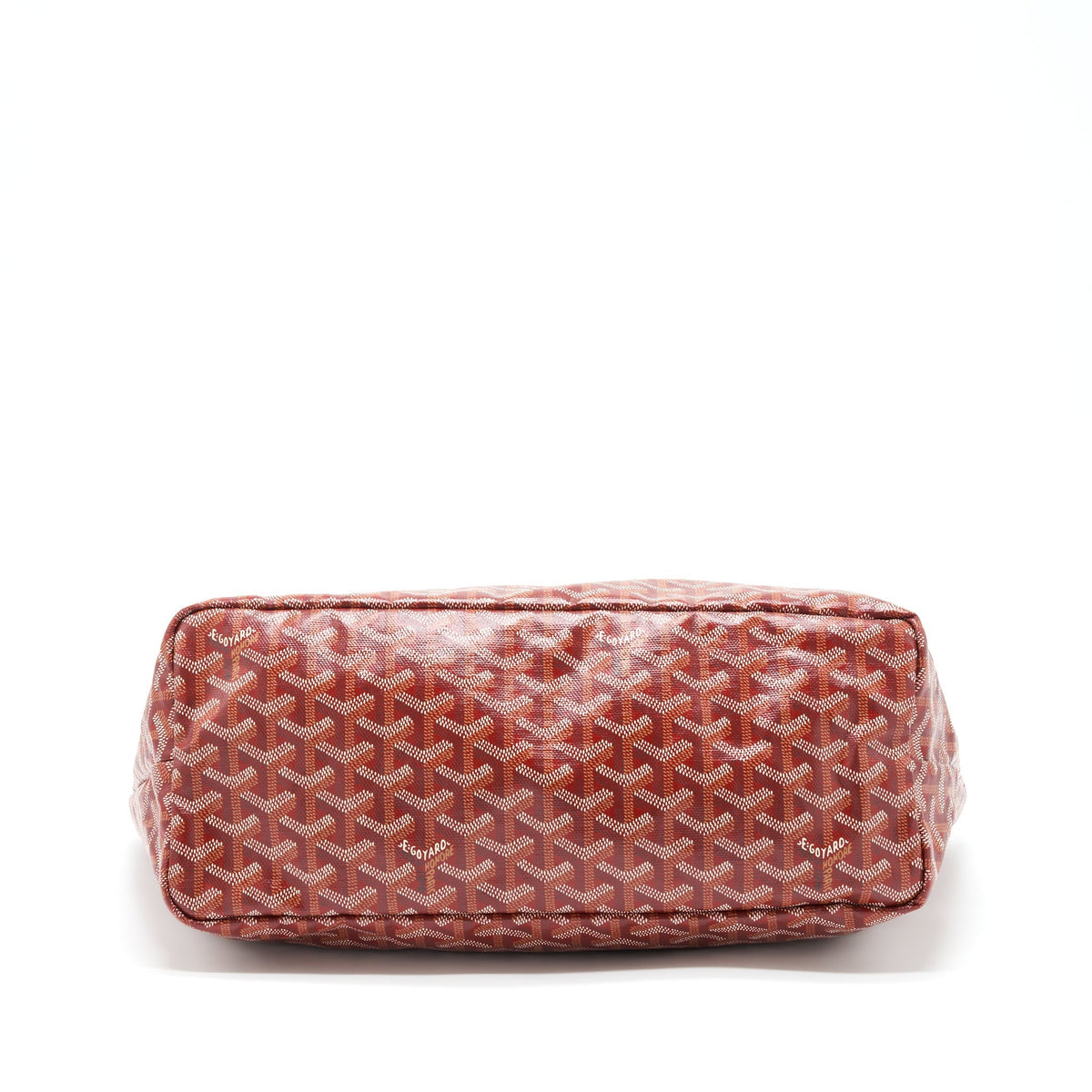 Goyard Saint Louis PM Tote Bag – Red Multicolour Goyardine Canvas