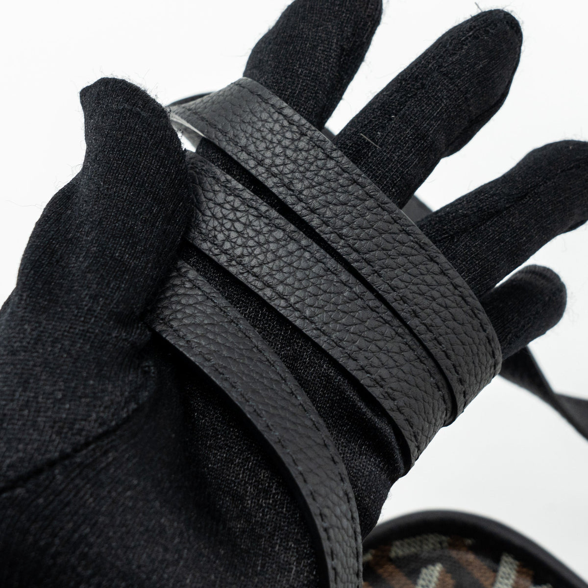 Goyard Messenger Bag – Black Calfskin & Goyardine Canvas, Silver Hardware