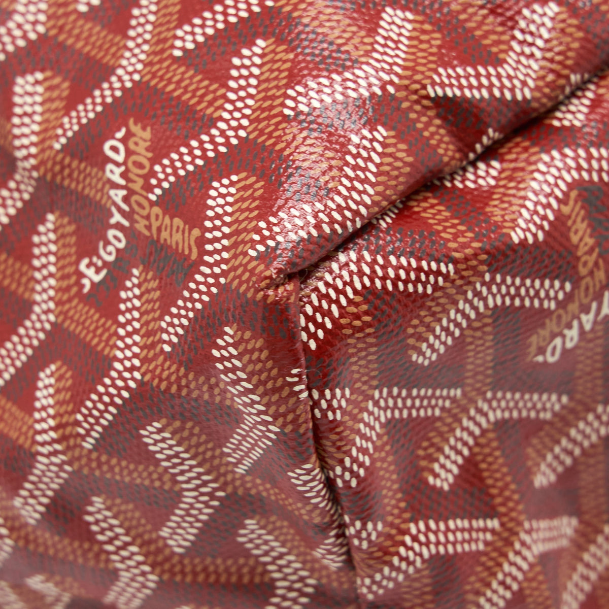 Goyard Saint Louis PM Tote Bag – Red Multicolour Goyardine Canvas